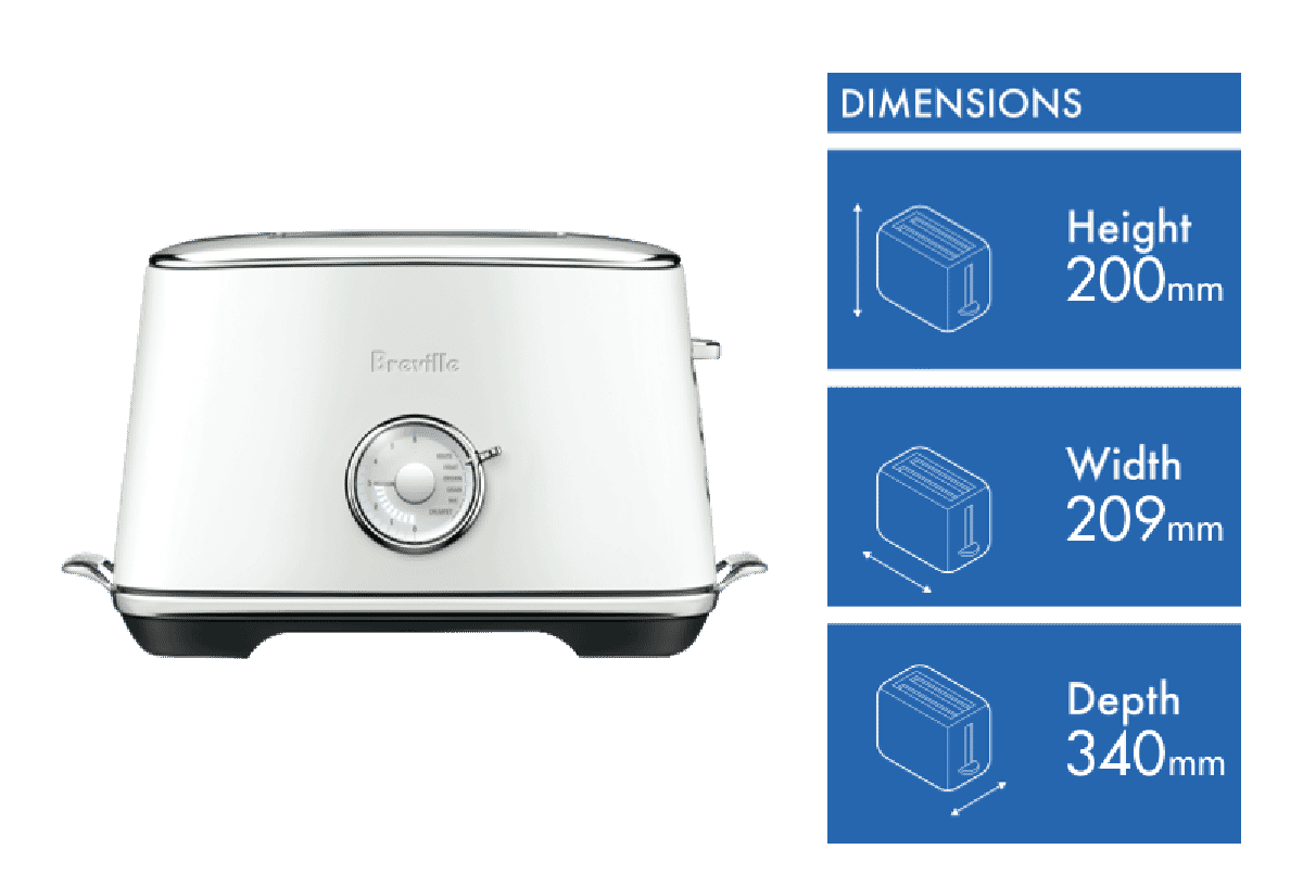 Breville LUXE TOAST SELECT - SEA SALT