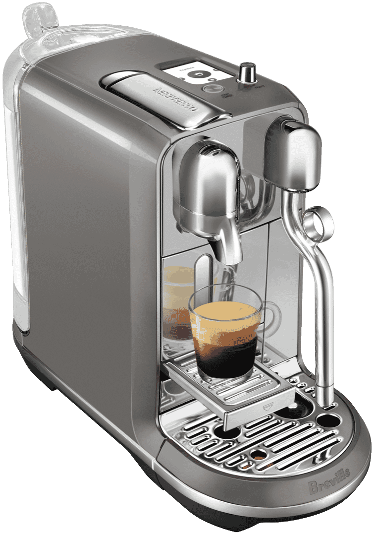 Breville BNE800SHY2JAN1 Nespresso Creatista Plus Smoked Hickory at The