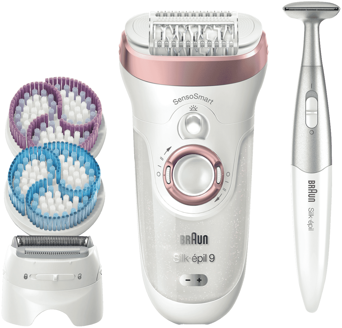 Braun SE9980 Braun Senso Smart Silk 9 Epilator at The Good Guys