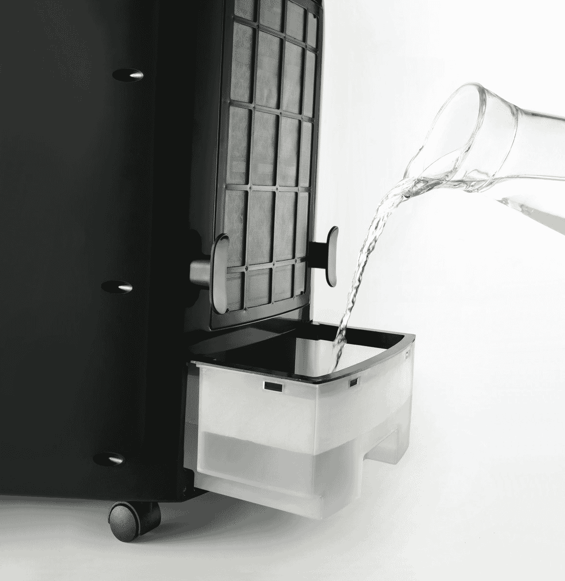 DeLonghi EV250BK Evaporative Cooler Black at The Good Guys