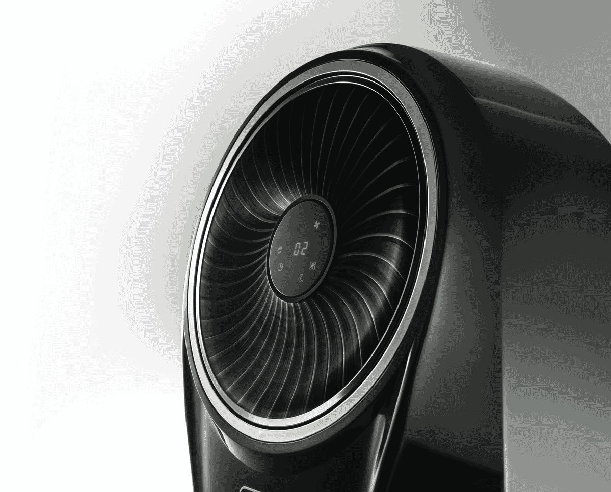 DeLonghi EV250BK Evaporative Cooler Black at The Good Guys