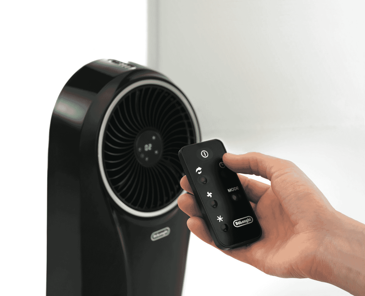 DeLonghi EV250BK Evaporative Cooler Black at The Good Guys