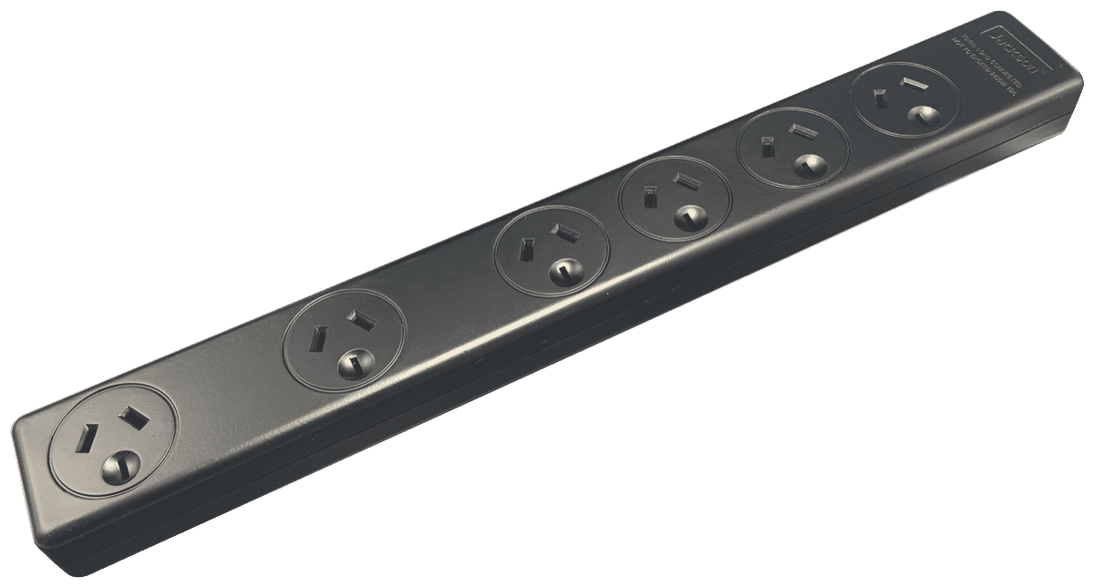 Jackson 6 Way Surge Protection Powerboard