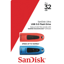 Sandisk32GB Ultra USB FlashDrive Twin Pack50062005