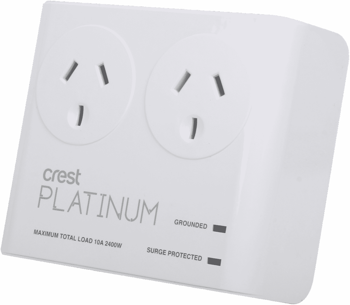 Crest Dual Socket Surge Protector PWU02905