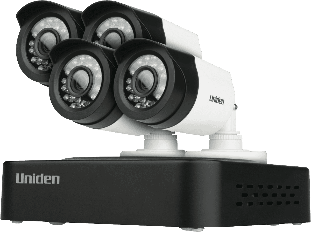 4 Cam 500GB Full HD Compact CCTV System 