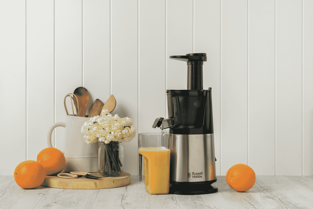 Russell Hobbs RHSJ100 Luxe Cold Press Slow Juicer at The Good Guys