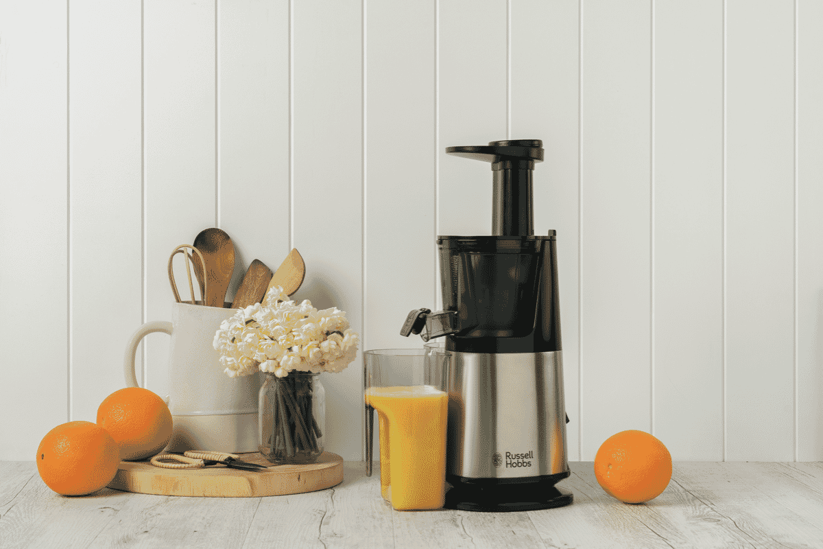 Russell Hobbs RHSJ100 Luxe Cold Press Slow Juicer at The Good Guys