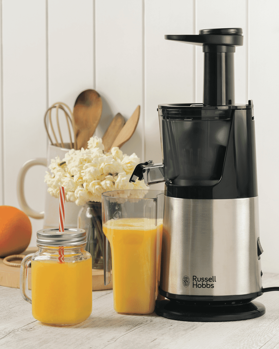 Russell Hobbs RHSJ100 Luxe Cold Press Slow Juicer at The Good Guys