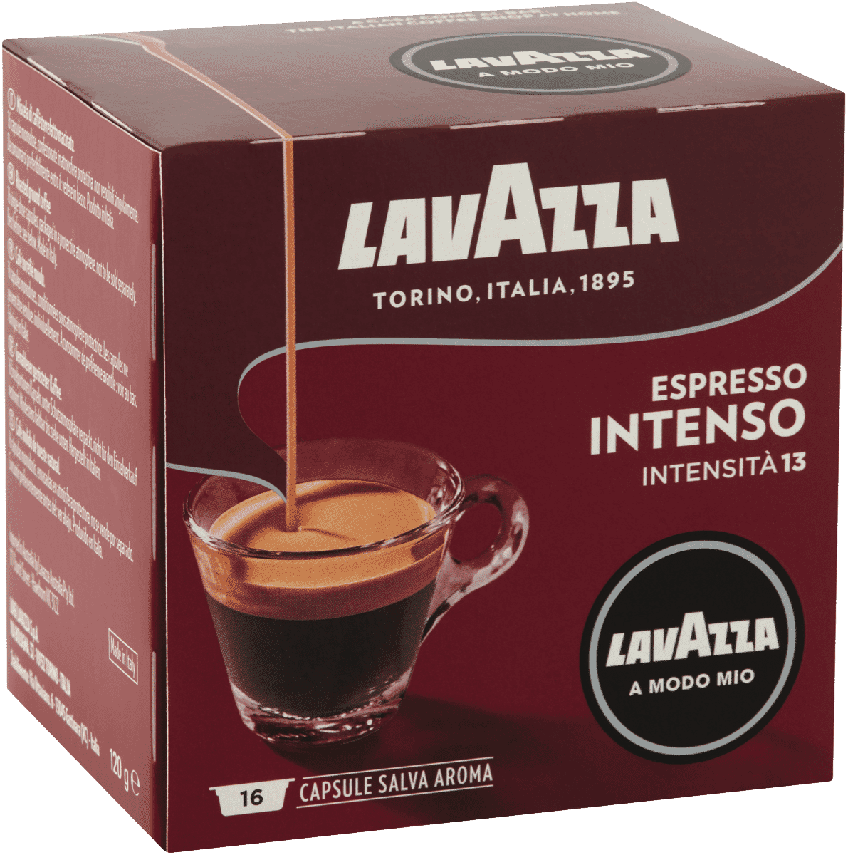 Lavazza Intenso Coffee Capsules 16pk