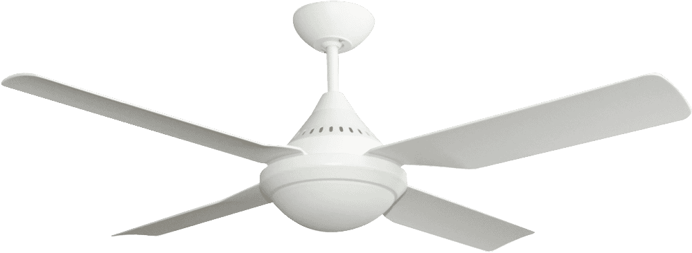 Martec Mif1243w 1200mm Imperial 4 Blade Ceiling Fan With Light At