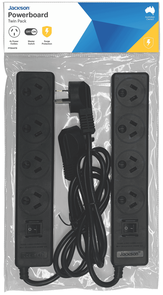 Jackson 4 Way Twin Pack Powerboards