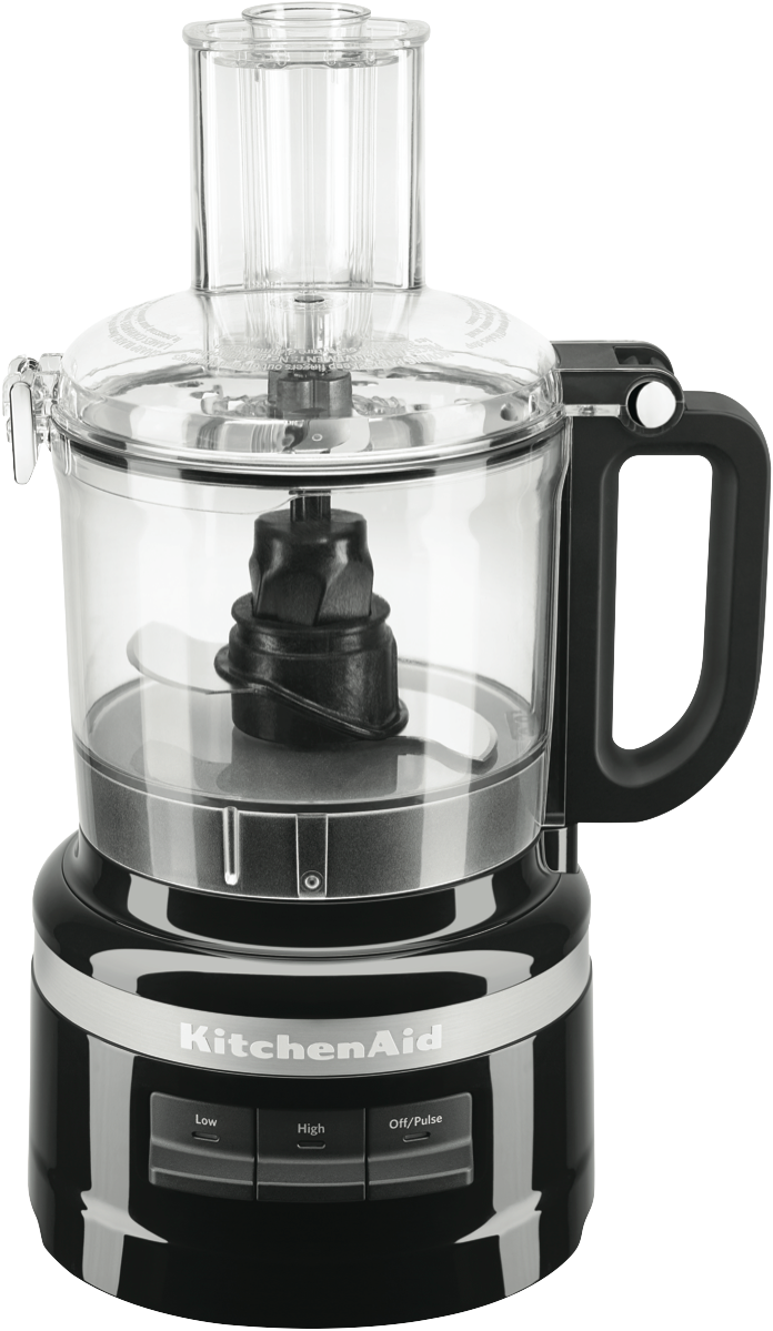 Kitchenaid 5kfp0719aob 7 Cup Food Processor Onyx Black At The Good Guys