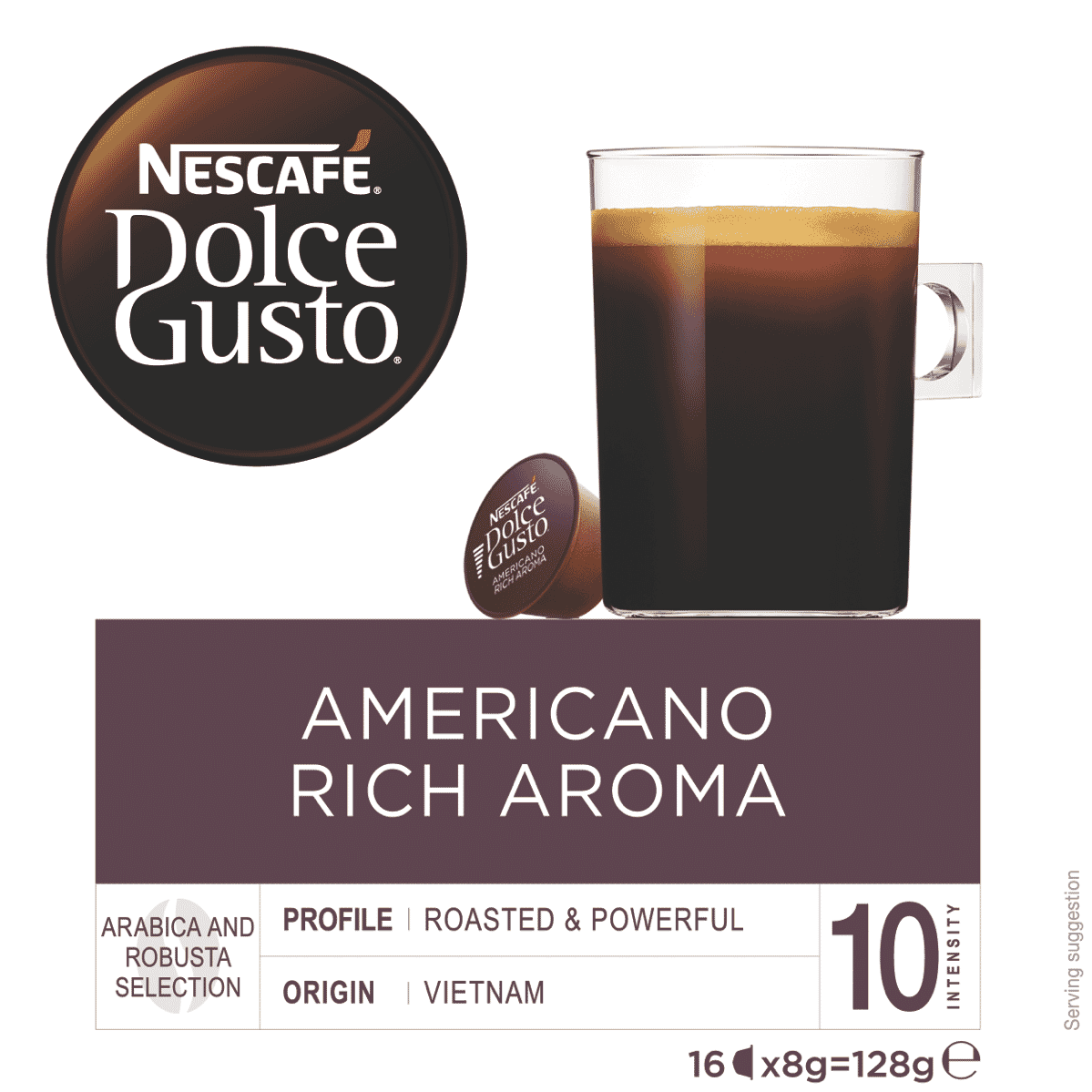 Nescafe Dolce Gusto Americano Coffee Pods 16pk