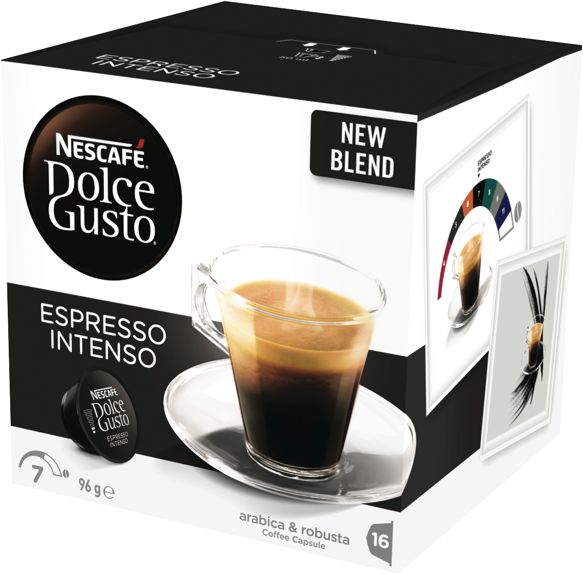 Nescafe Dolce Gusto 12379742 Espresso Intenso Coffee Capsule at The ...
