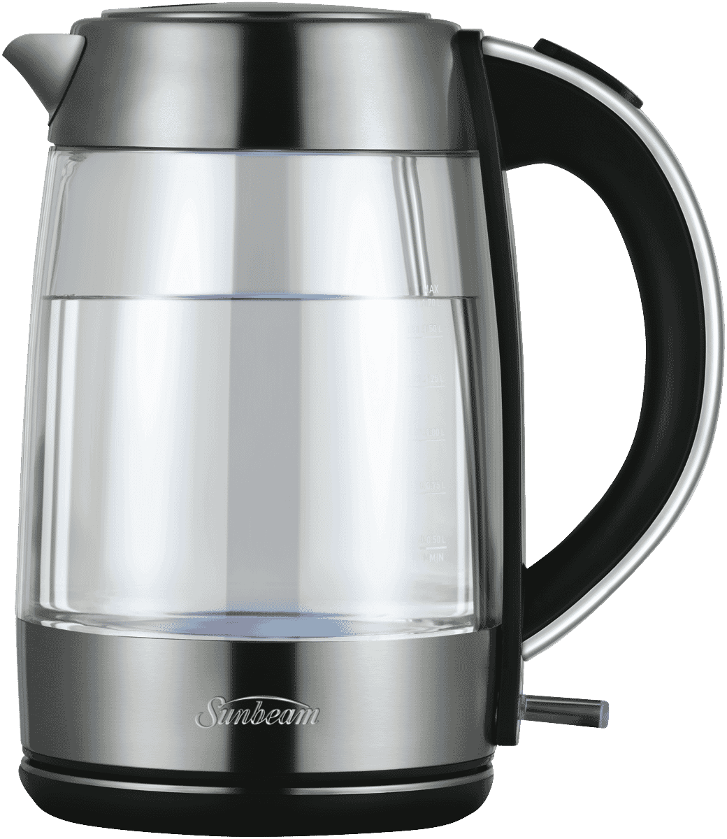 Sunbeam KE9750 Maestro Glass Kettle at The Good Guys