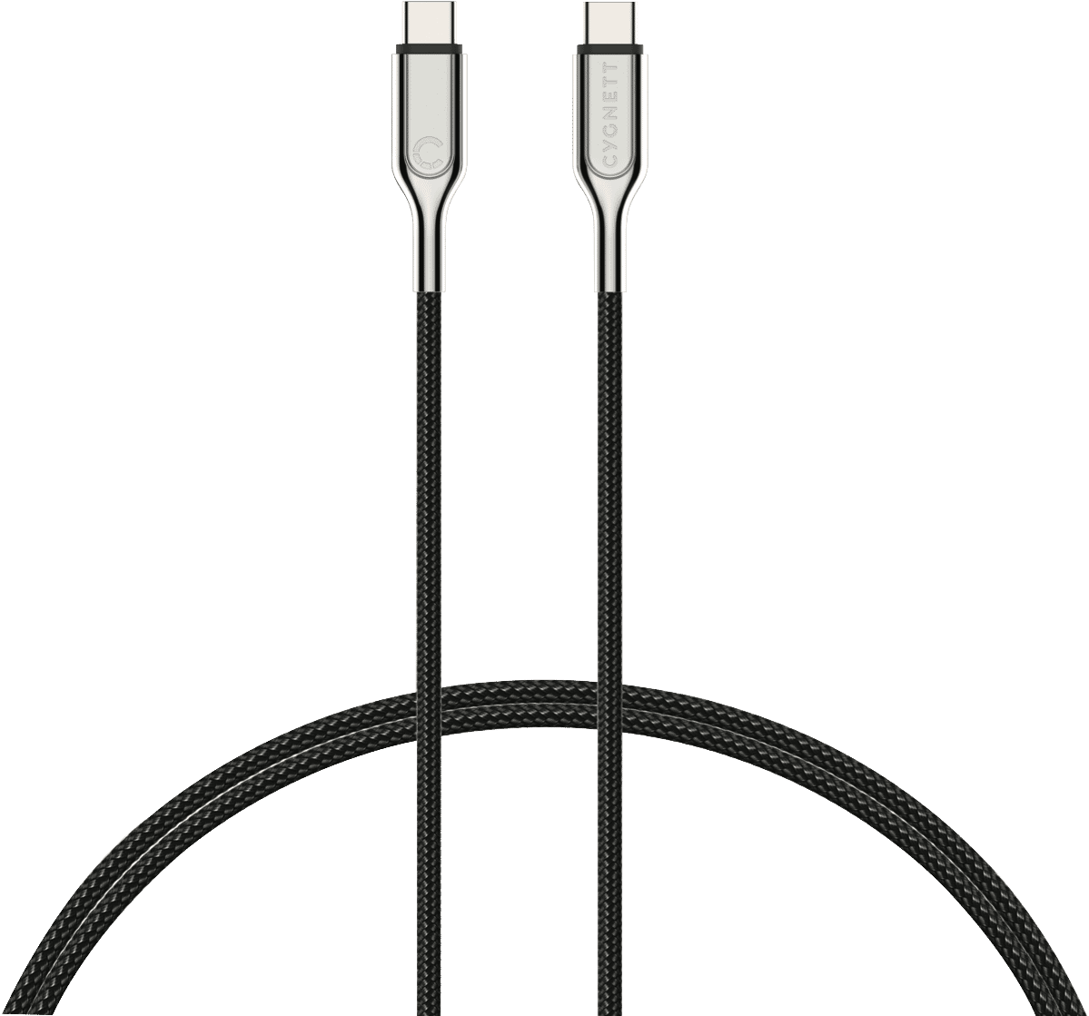 Cygnett USB-C to USB-C 2.0 Armored Cable 1M - Black