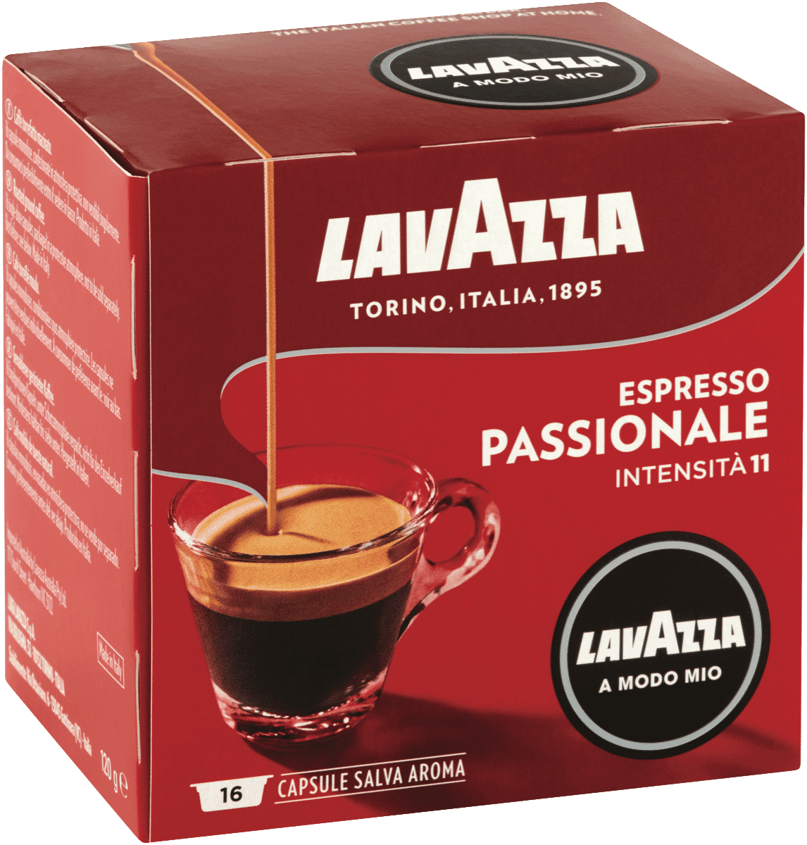 Lavazza Passionale Coffee Capsules 16pk