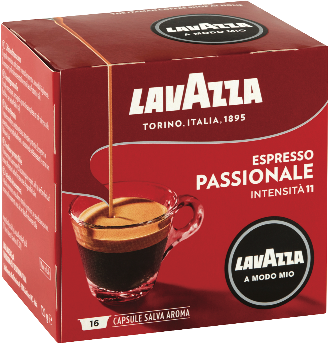 Lavazza 88600 Lavazza Passionale Coffee Capsules 16Pk at