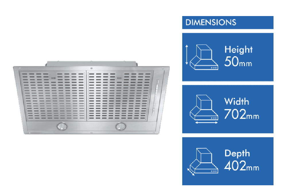 Miele 70cm Integrated Rangehood
