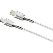 CygnettLightning to USB-C Armoured Cable 1M - White50063875