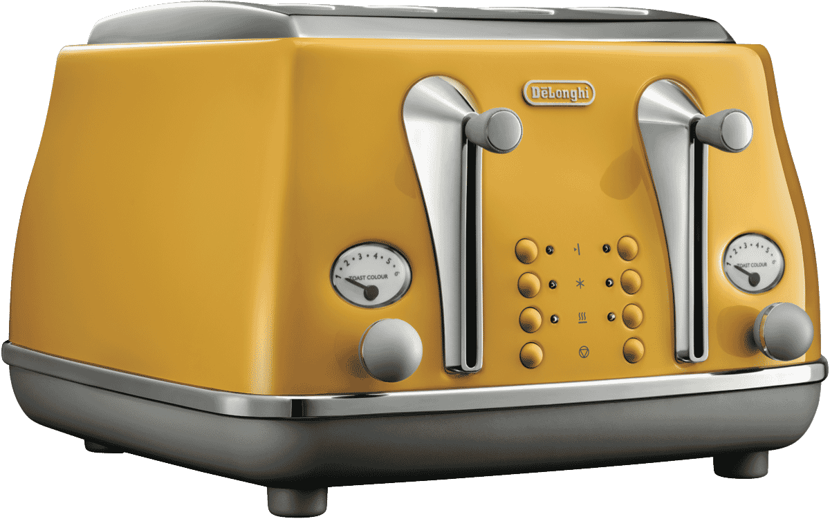 delonghi toaster yellow