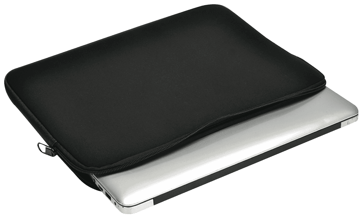 AGVA 15.6" Neoprene Laptop Sleeve Black ANE003