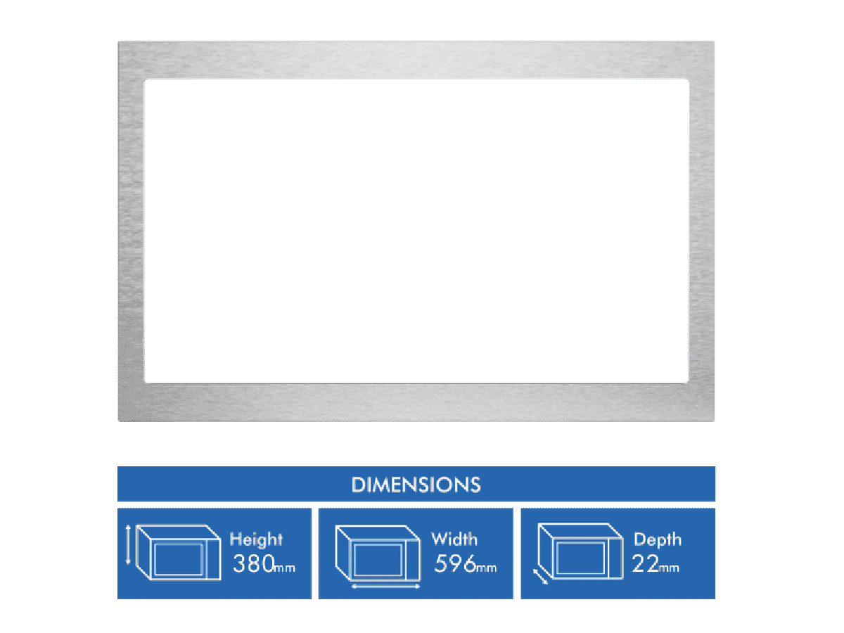 Sharp Trimkit for R395EST &SM327FHS Microwave EBR39ST