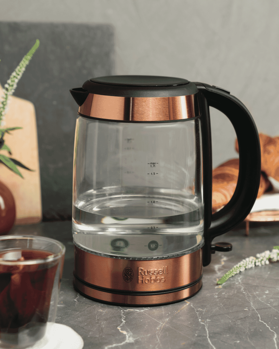 copper glass kettle