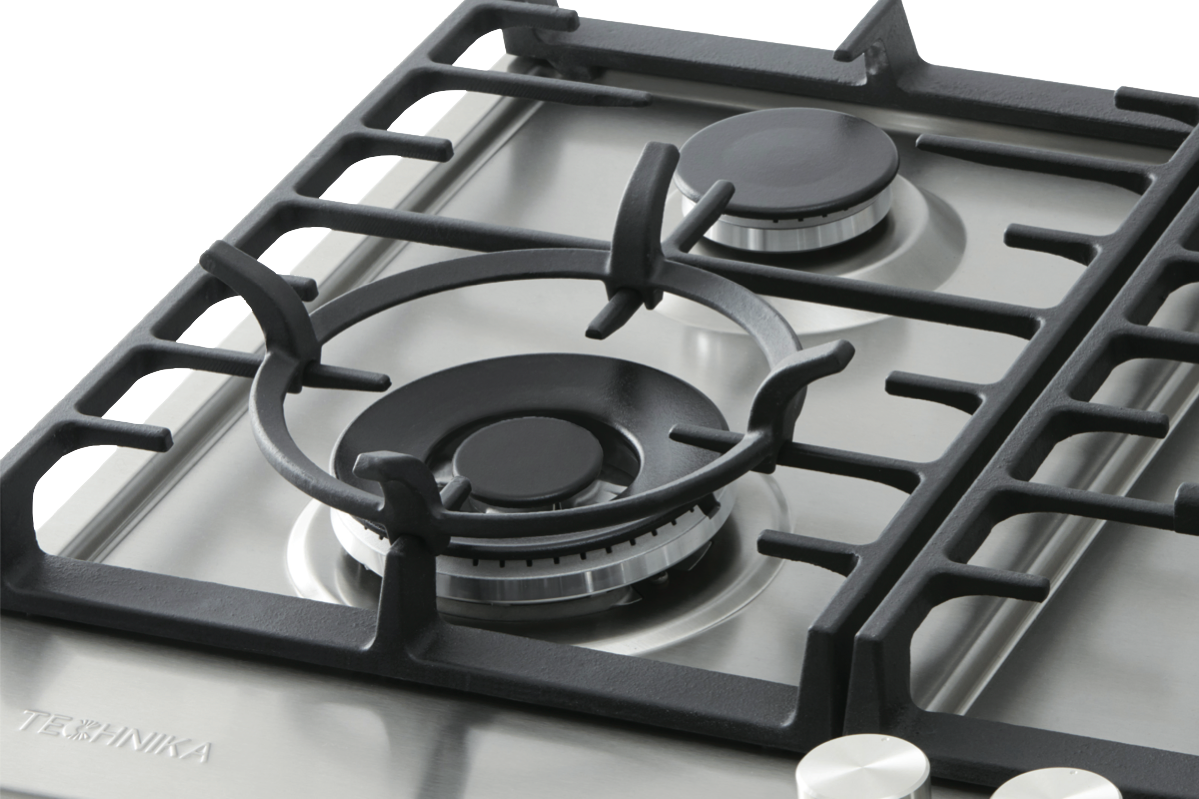 New Technika Tgc6gx 60cm Stainless Steel Gas Cooktop Ebay