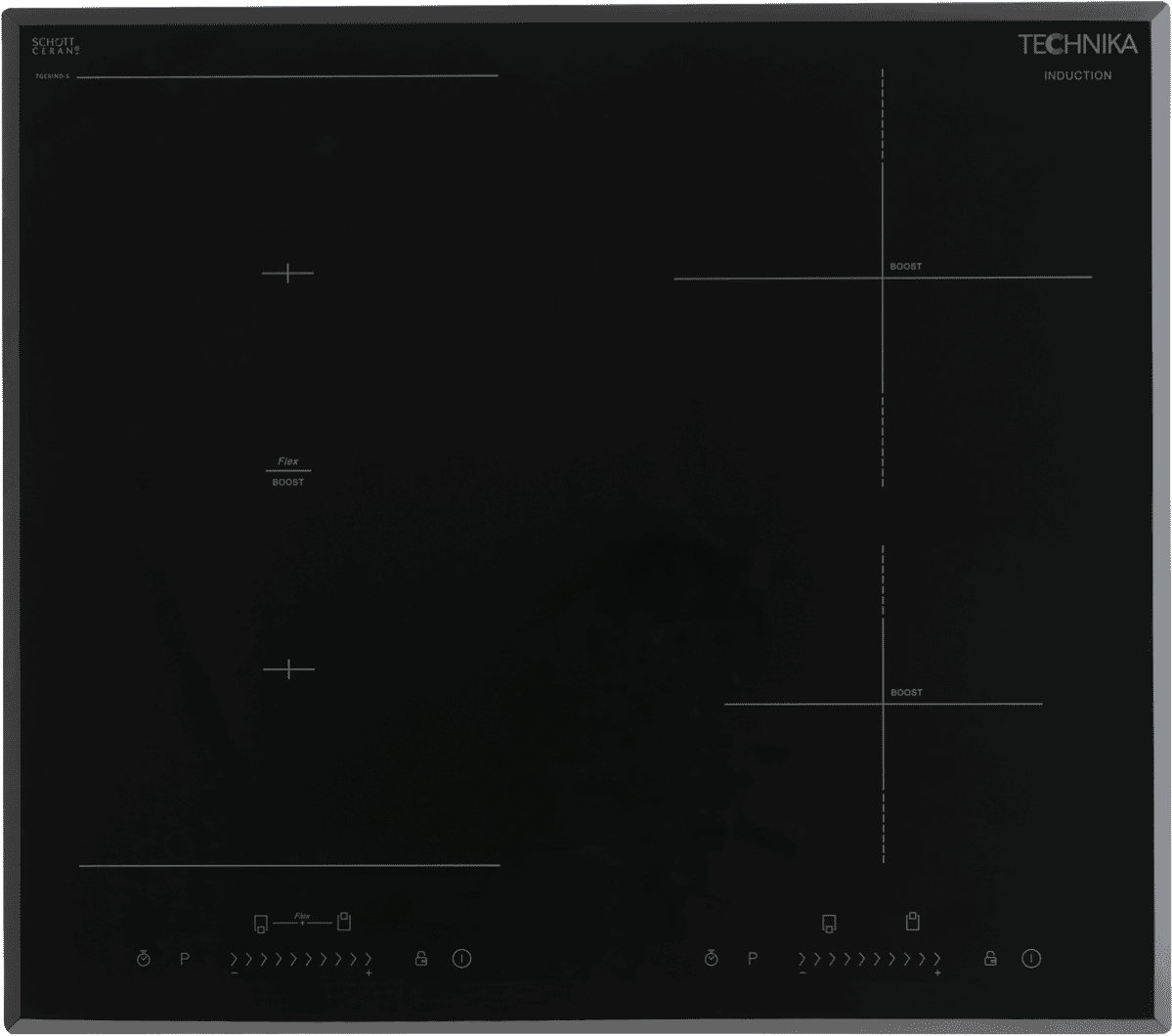 Technika 60cm Smart FlexiZone Induction Cooktop TGC6IND5