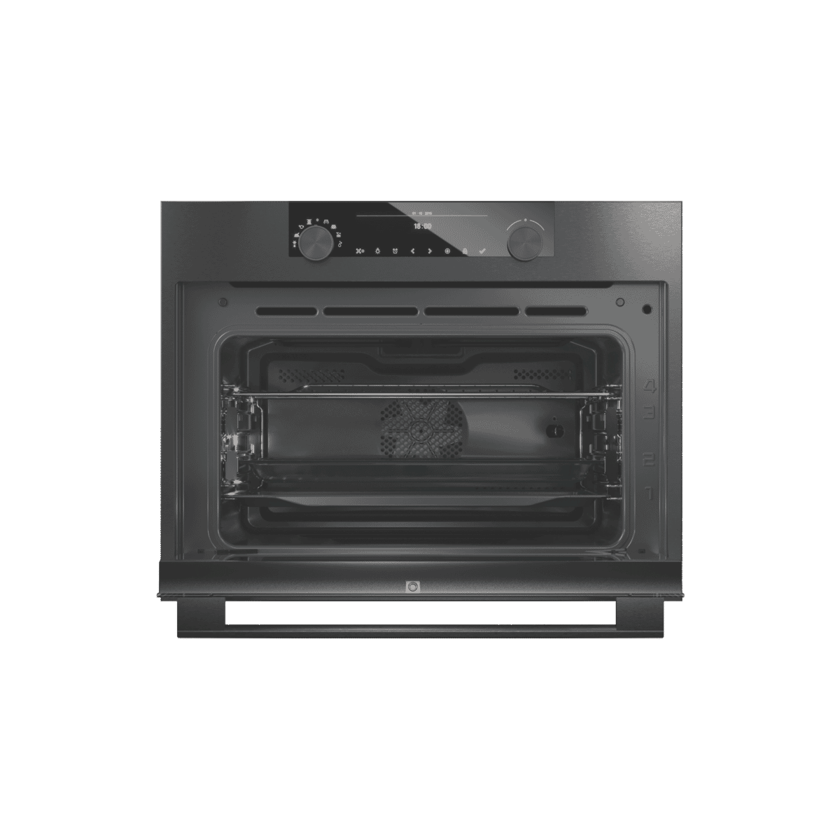 ASKO OCS8487B 45cm Combination Steam Oven Black Steel at The Good Guys