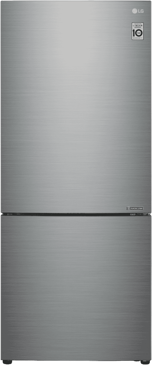 LG GB455PL 420L Bottom Mount Refrigerator at The Good Guys