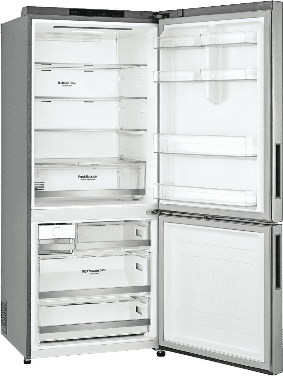 LG GB455PL 454L Bottom Mount Refrigerator at The Good Guys