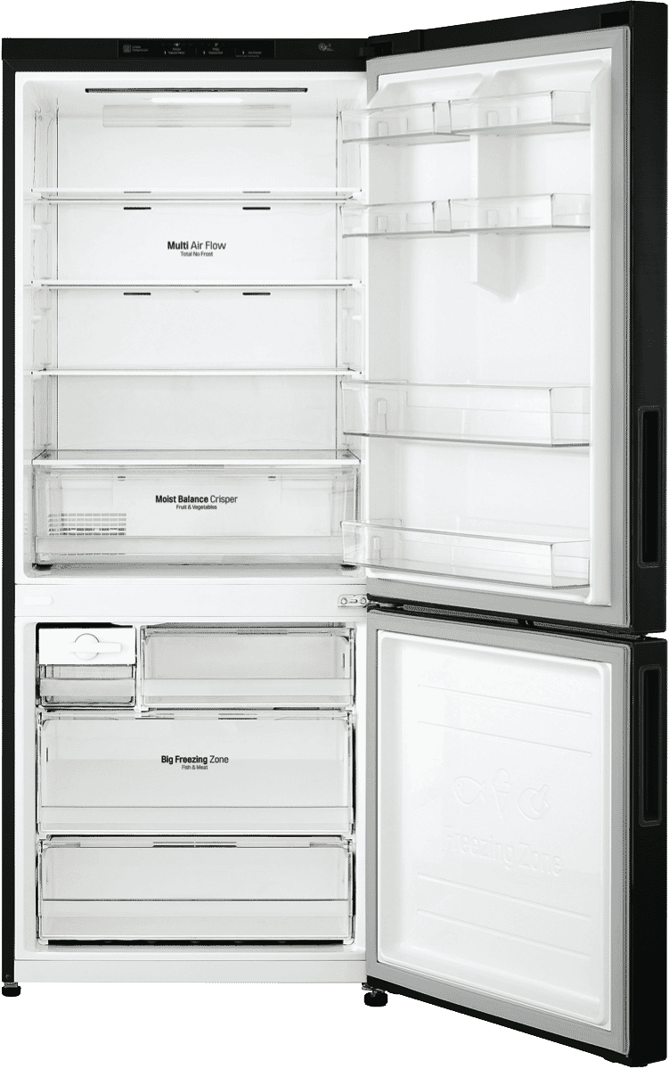 LG GB455BTL 454L Bottom Mount Refrigerator at The Good Guys