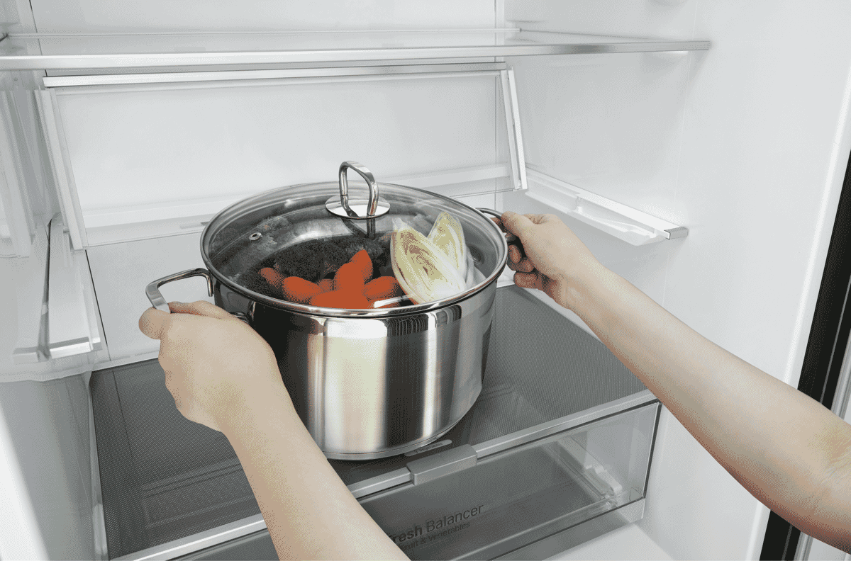 LG GB455MBL 454L Bottom Mount Refrigerator at The Good Guys