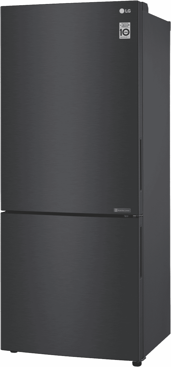 LG GB455MBL 420L Bottom Mount Refrigerator at The Good Guys