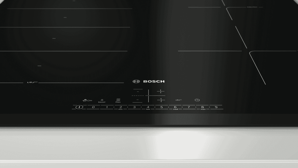 Bosch PXE651FC1E 60cm Induction Cooktop Series 6 at The Good Guys