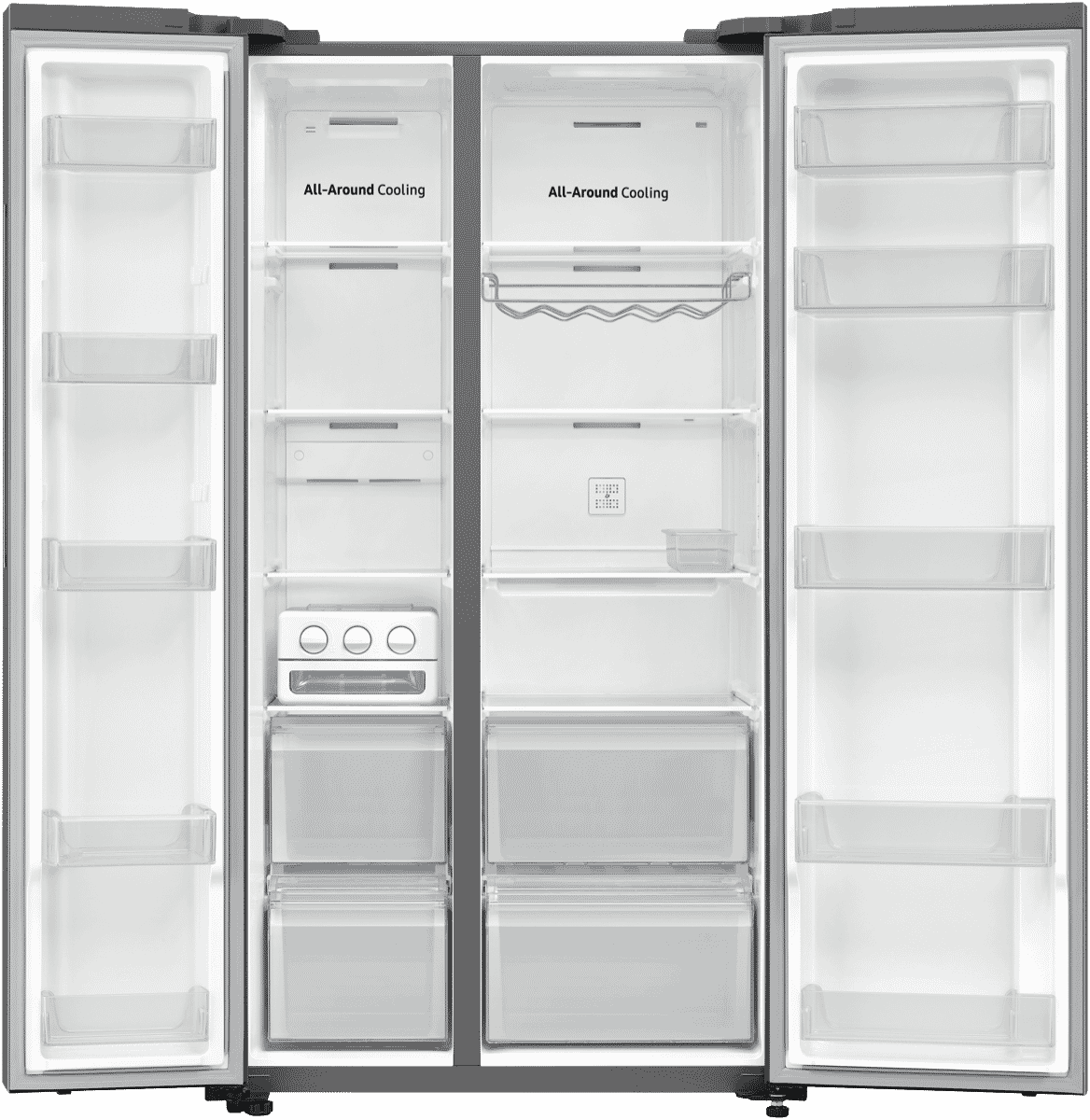 Samsung SRS693NLS 696L Side By Side Refrigerator at The Good Guys