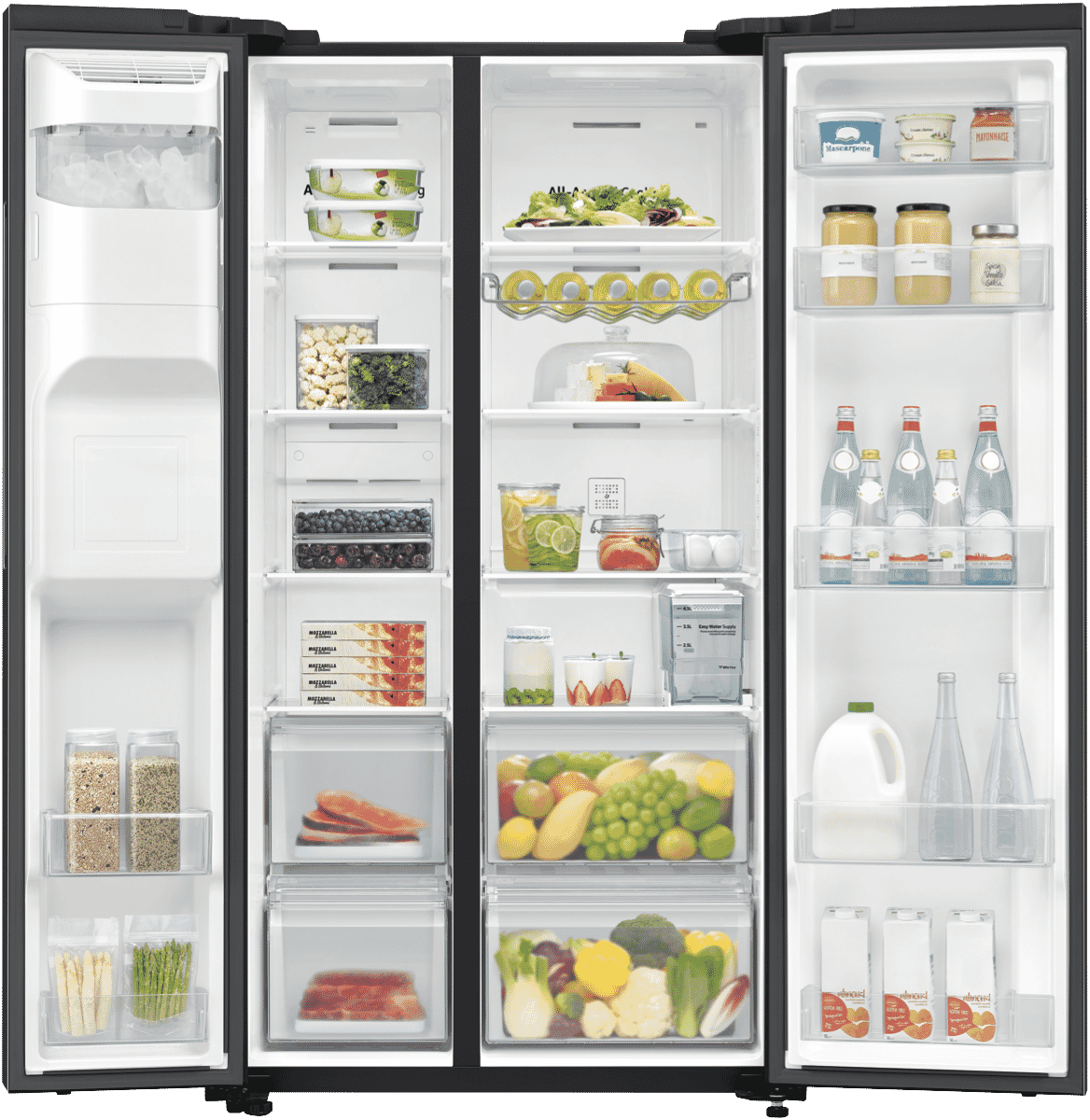 Samsung SRS673DMB 635L Side By Side Refrigerator at The Good Guys