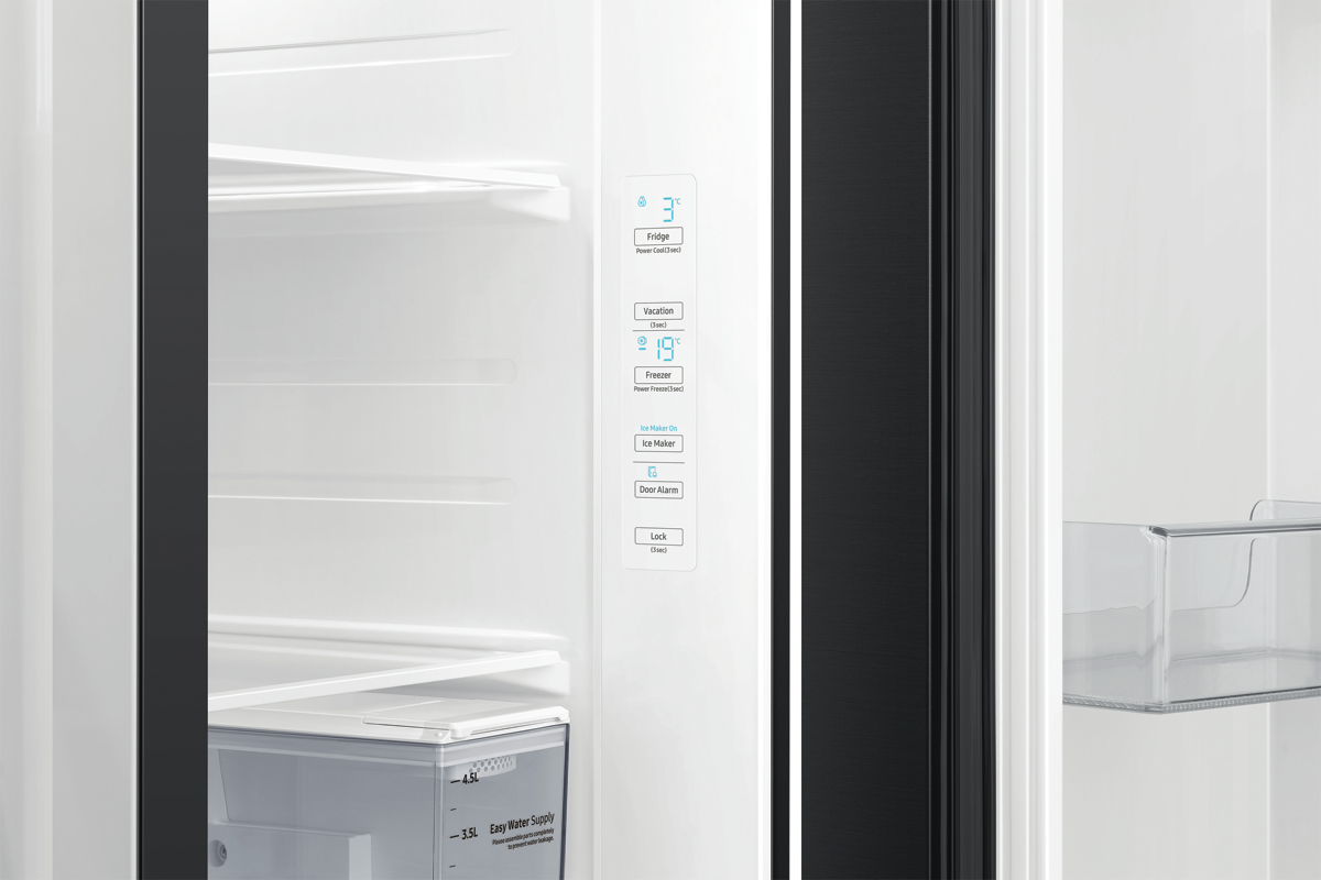 Samsung SRS673DMB 676L Side By Side Refrigerator at The Good Guys