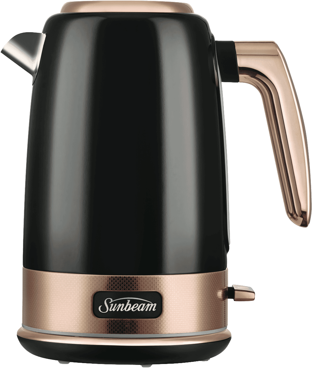 Sunbeam KE4430KB New York Kettle Jug Black/Bronze at The Good Guys