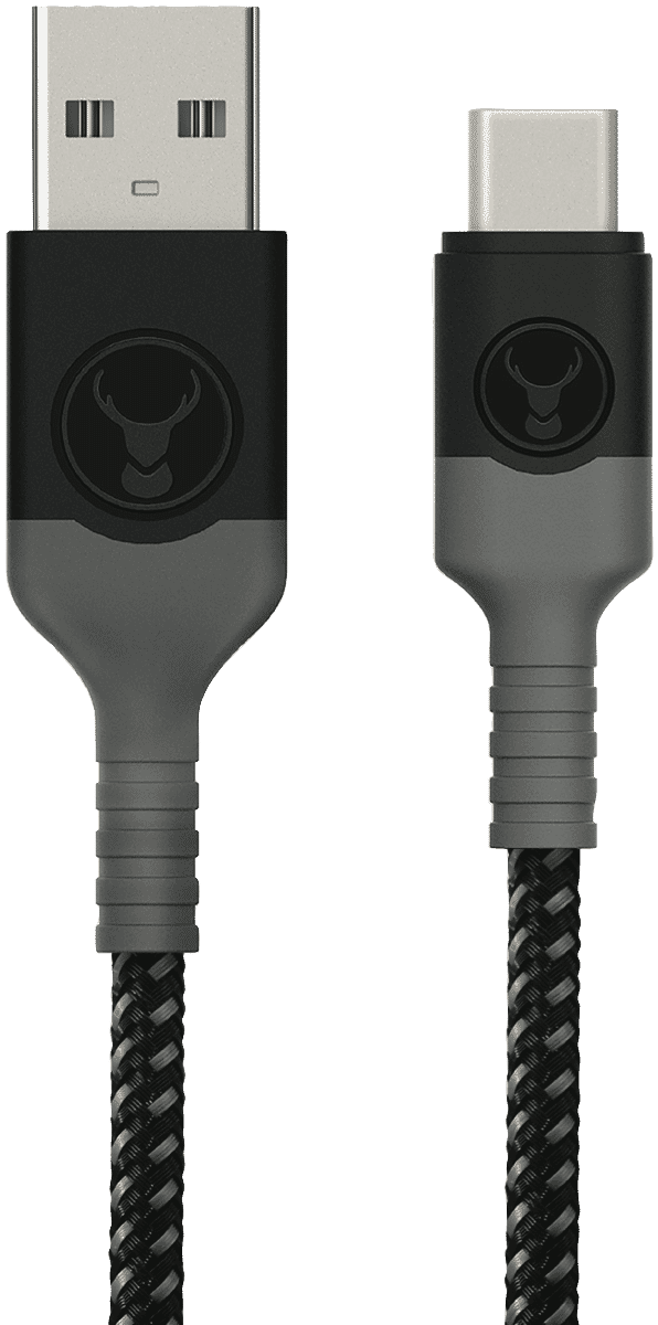 Bonelk Long-Life USB to USB-C Cable 1m - Black