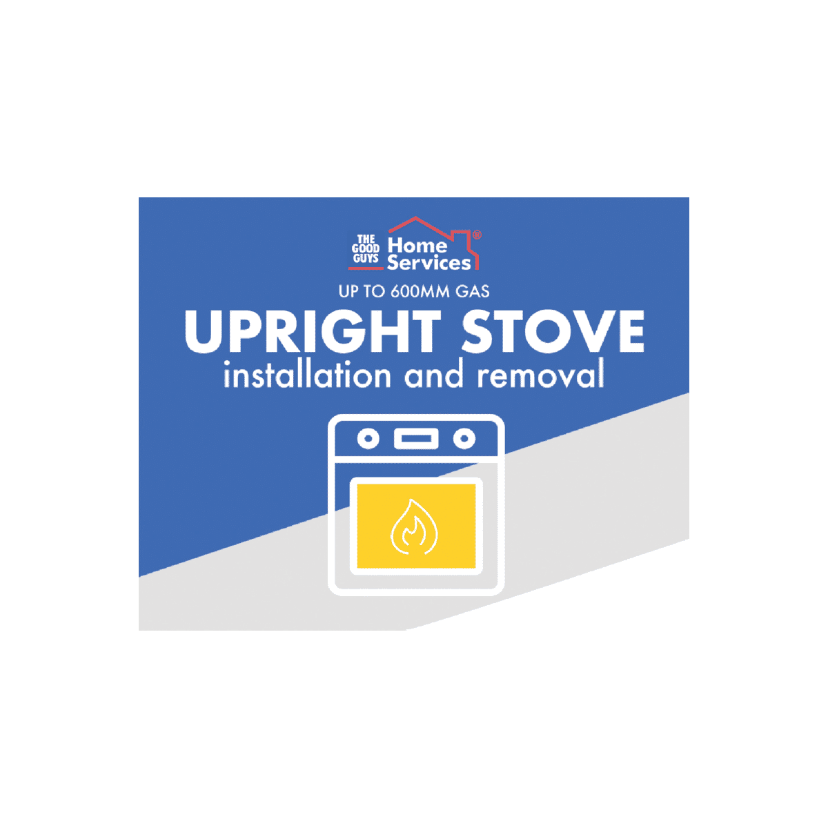 SERVICES TGGHSONEC14 Electric Upright Stove Up To 600mm Install and