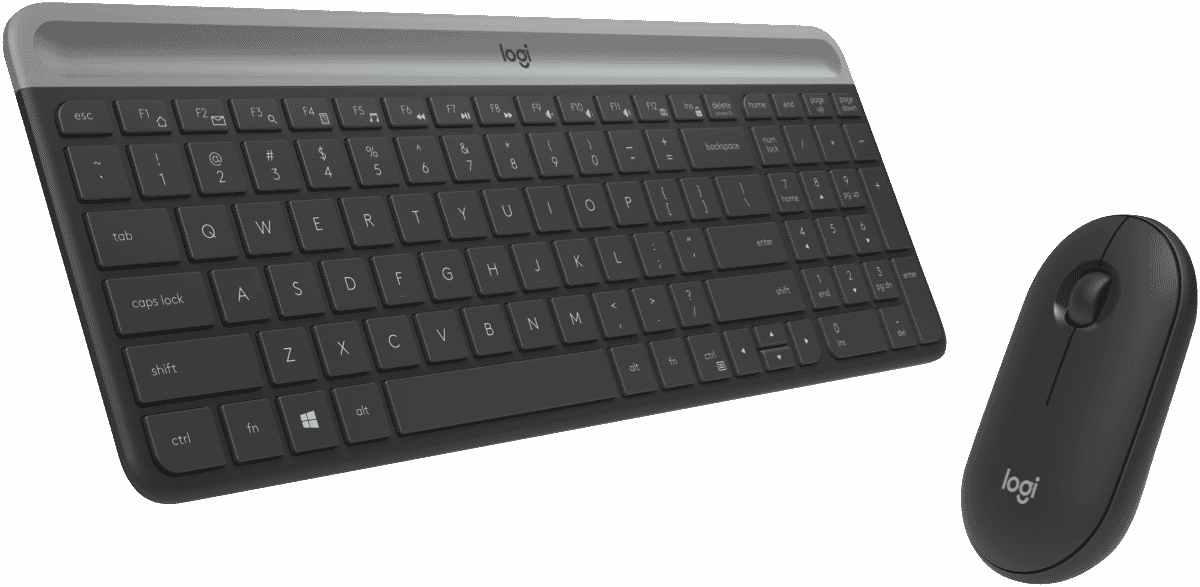 Logitech MK470 Slim Wireless Combo - Graphite