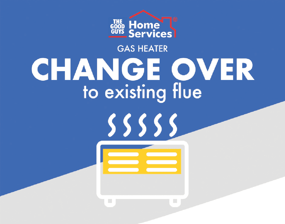 SERVICES Gas Wall Furnace Change Over Install To An Existing Flue