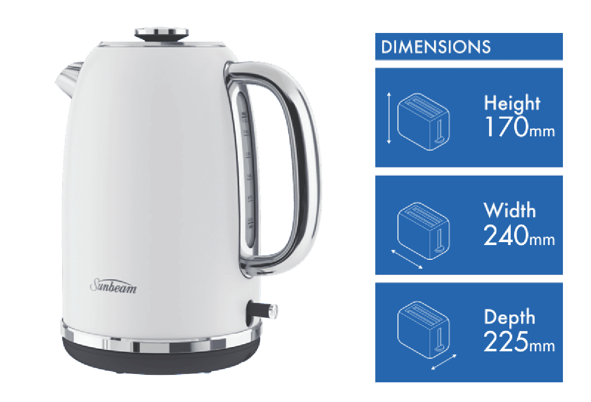 Sunbeam Alinea Collection Kettle- White