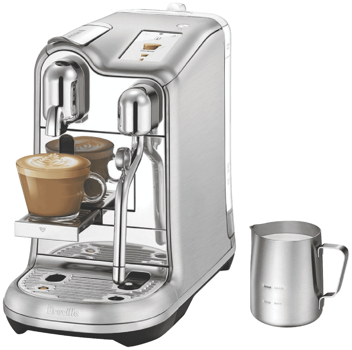 Nespresso BNE900BSS The Creatista Pro Capsule Coffee Machine at The Good Guys
