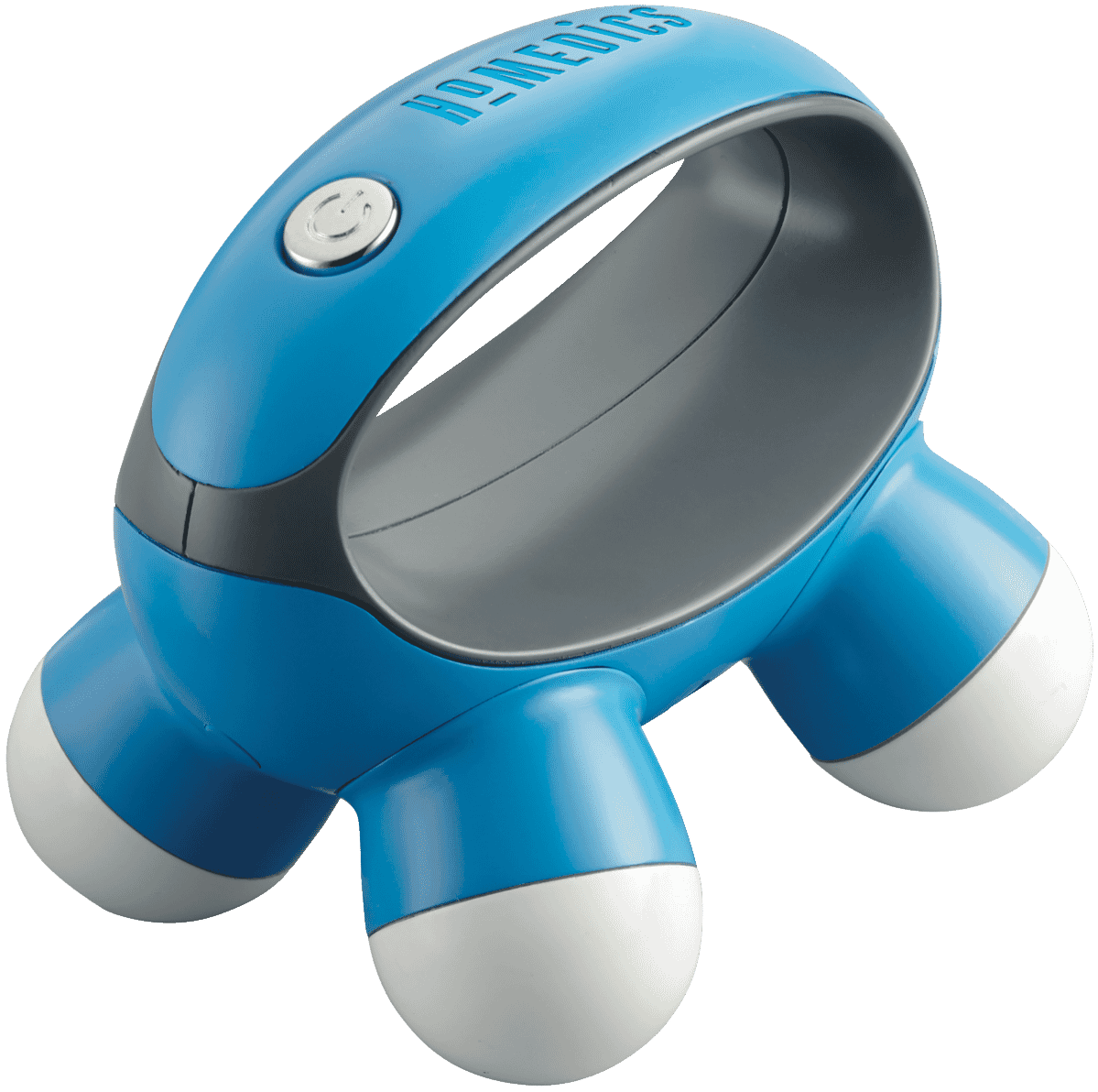 HoMedics QuaD Portable Electric Hand Held Vibration Massager Body/Back -  Blue