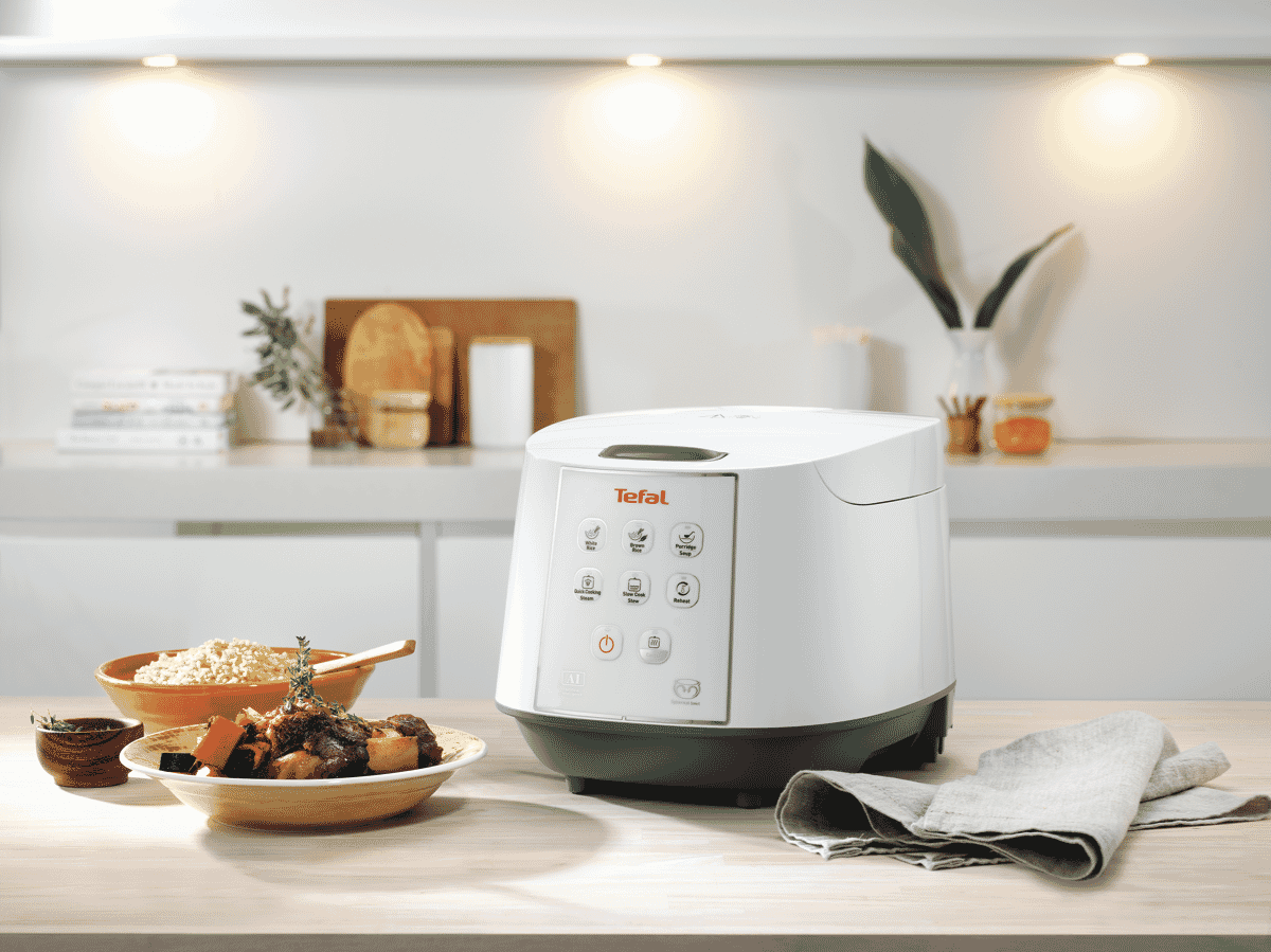 Tefal RK732 Easy Rice & Slow Cooker at The Good Guys